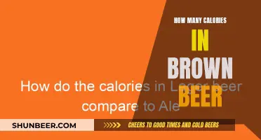 Brown Beer Calories: What's the Count?