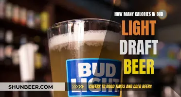 Calorie Counting: Bud Light Draft Beer Edition