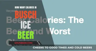 Calorie Count in Busch Ice Beer: What You Need Know