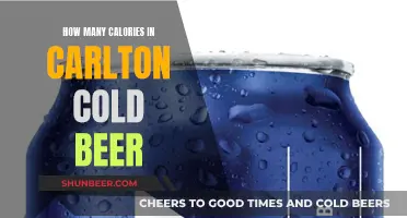 Calories in Carlton Cold Beer: Nutritional Breakdown