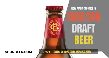 Calories in Carlton Draft Beer: What's the Count?