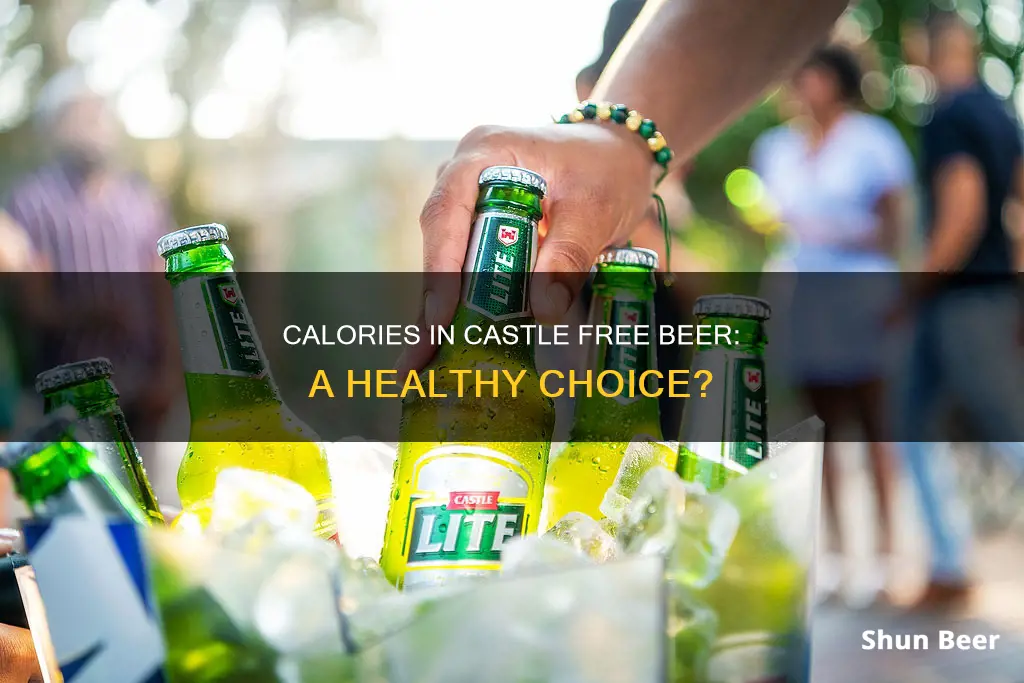 how many calories in castle free beer