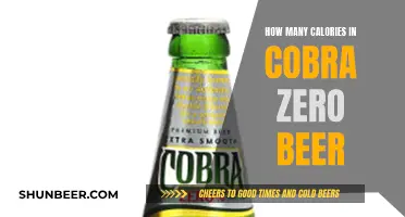 Calories in Cobra Zero Beer: A Healthy Option?