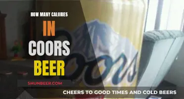 Calories in Coors Beer: How Many Are There?