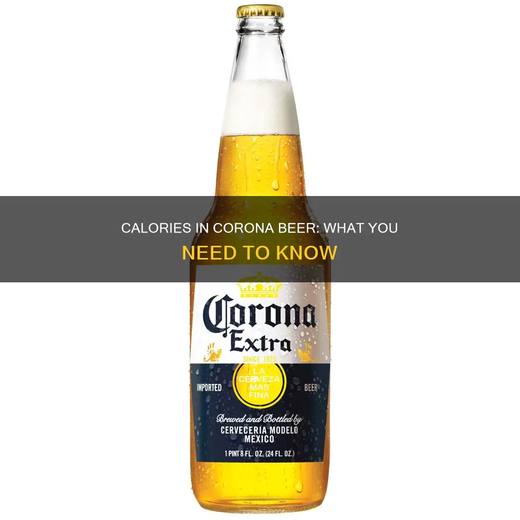 how many calories in corona beer 12 0z