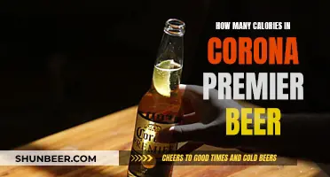 Calorie Counting: Corona Premier Beer Edition