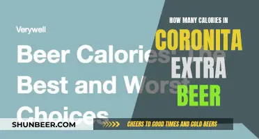 Calorie Count in Coronita Extra Beer: All You Need to Know