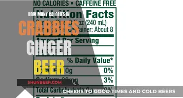 Calories in Crabbie's Ginger Beer: Nutritional Breakdown