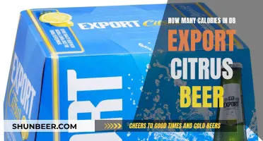 Calories in DB Export Citrus Beer: All You Need to Know