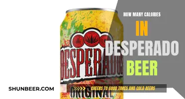 Calorie Count of Desperado Beer: Everything You Need to Know