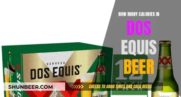 Calorie Count in Dos Equis Beer: What You Need to Know