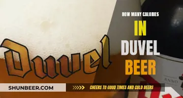 Calorie Counting: Duvel Beer's Nutritional Breakdown