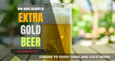 Gold Beer Calories: How Many in Extra?