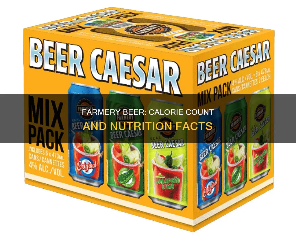 how many calories in farmery beer