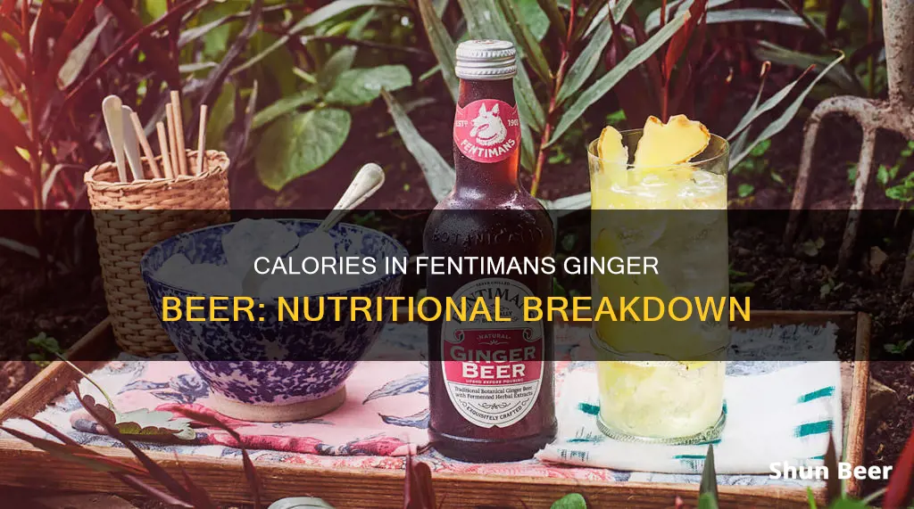 how many calories in fentimans ginger beer