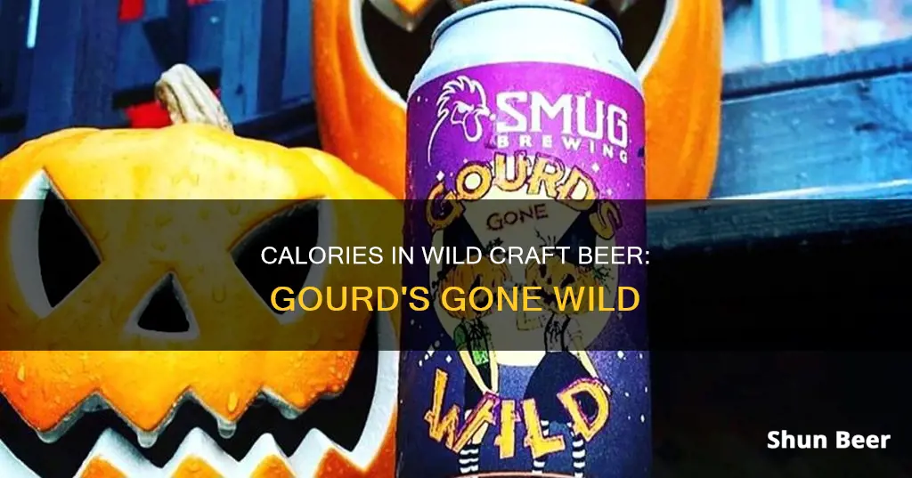 how many calories in gourds gone wild beer