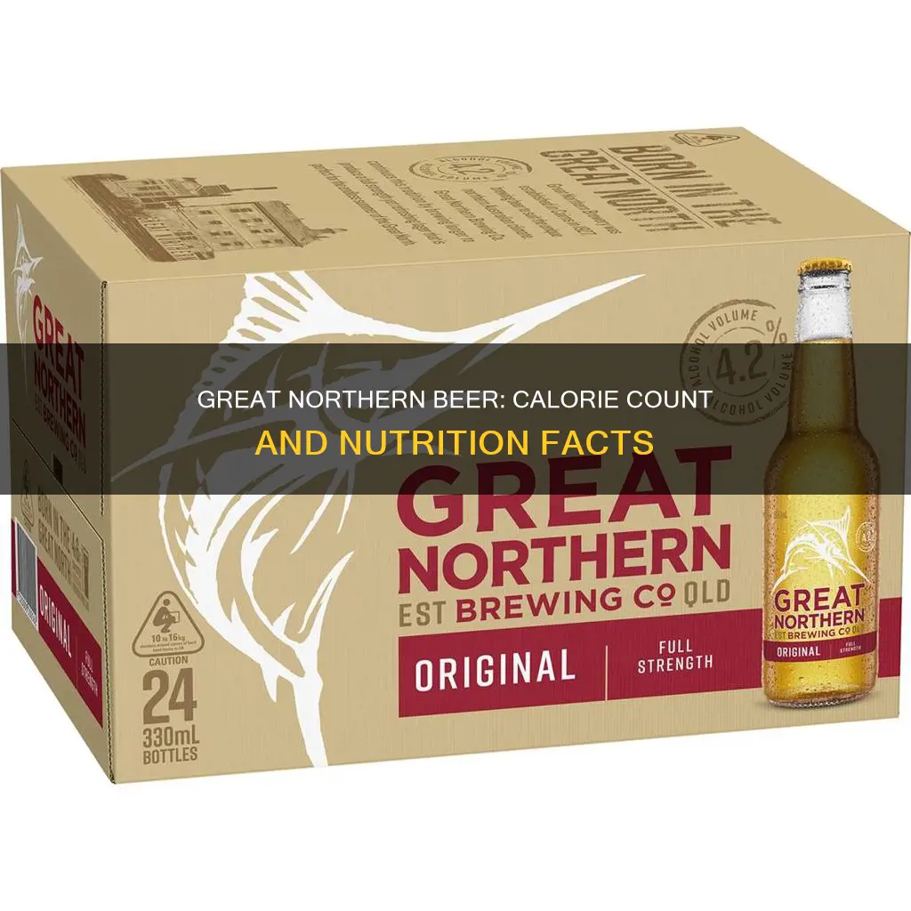 how many calories in great northern beer