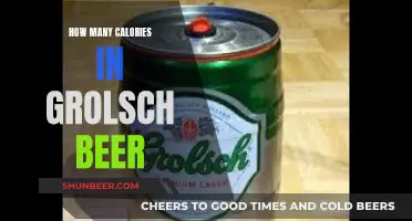 Calories in Grolsch Beer: How Many Are There?