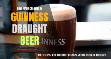 Guinness Draught Beer: Calorie Count and Nutrition Facts