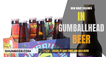 Calorie Counting: Gumballhead Beer's Nutritional Secrets