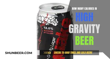 Calorie Counting High-Gravity Beer: Understanding the Nutritional Facts