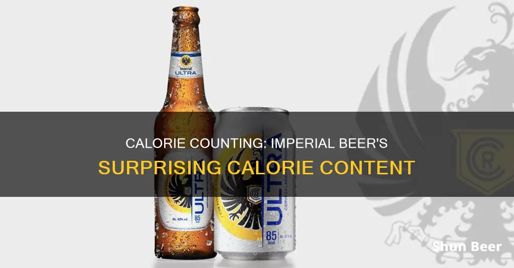 how many calories in imperial beer