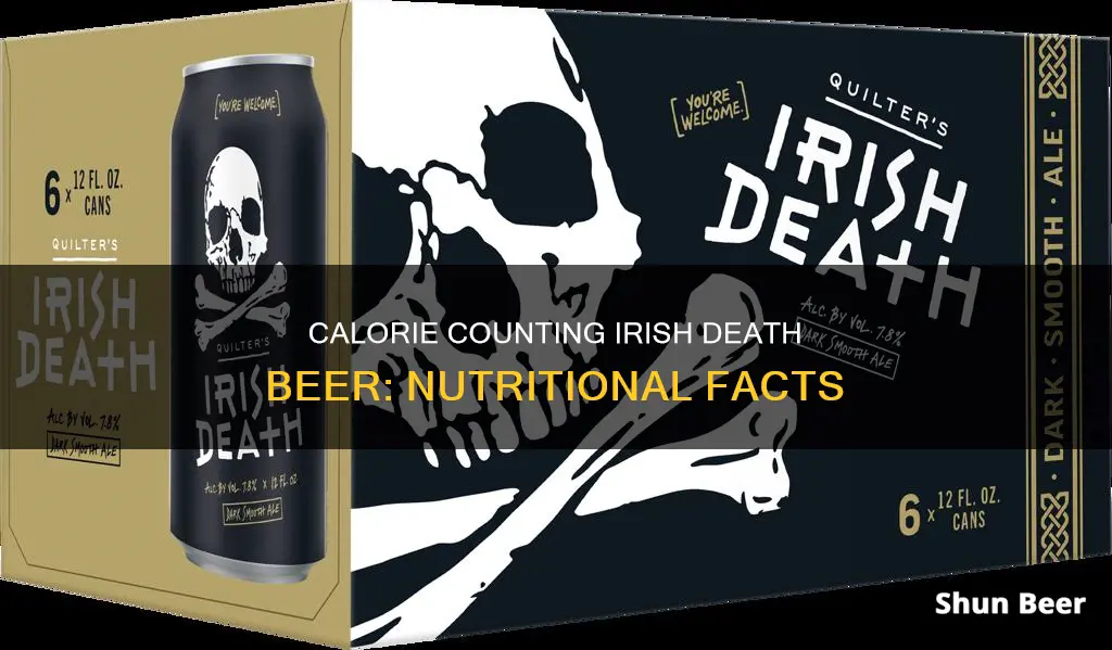 how many calories in irish death beer