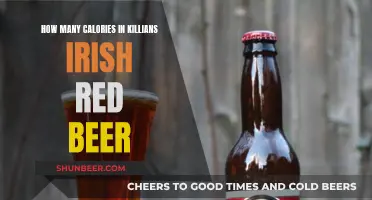 Calorie Count in Killian's Irish Red Beer Explained