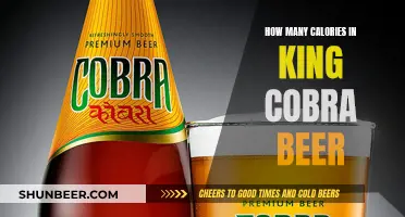 King Cobra Beer: Calorie Count and Health Considerations