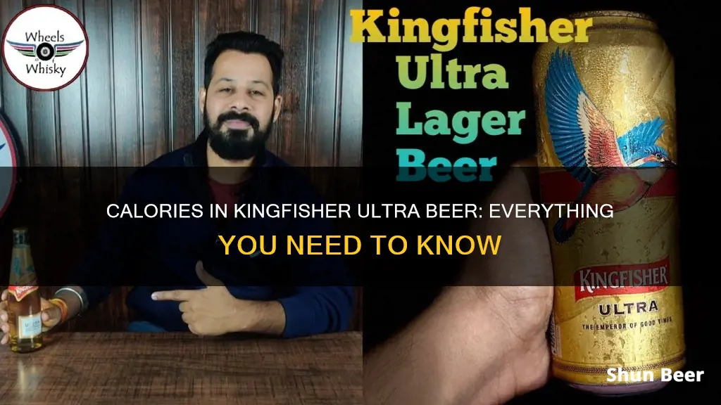 how many calories in kingfisher ultra beer