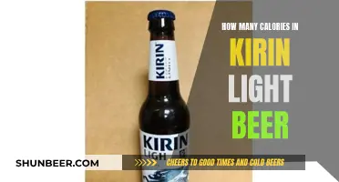 Light Beer, Big Flavor: Calorie Count in Kirin