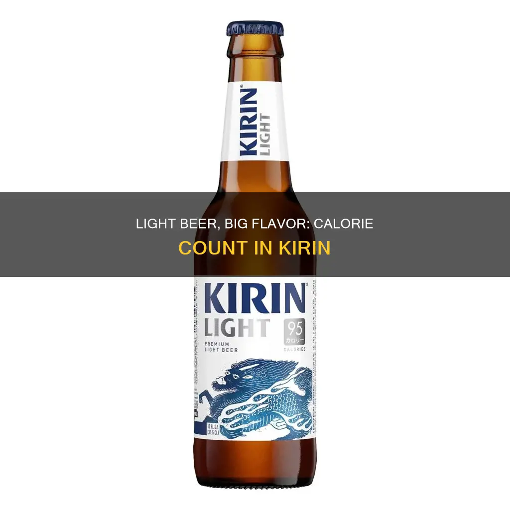 how many calories in kirin light beer