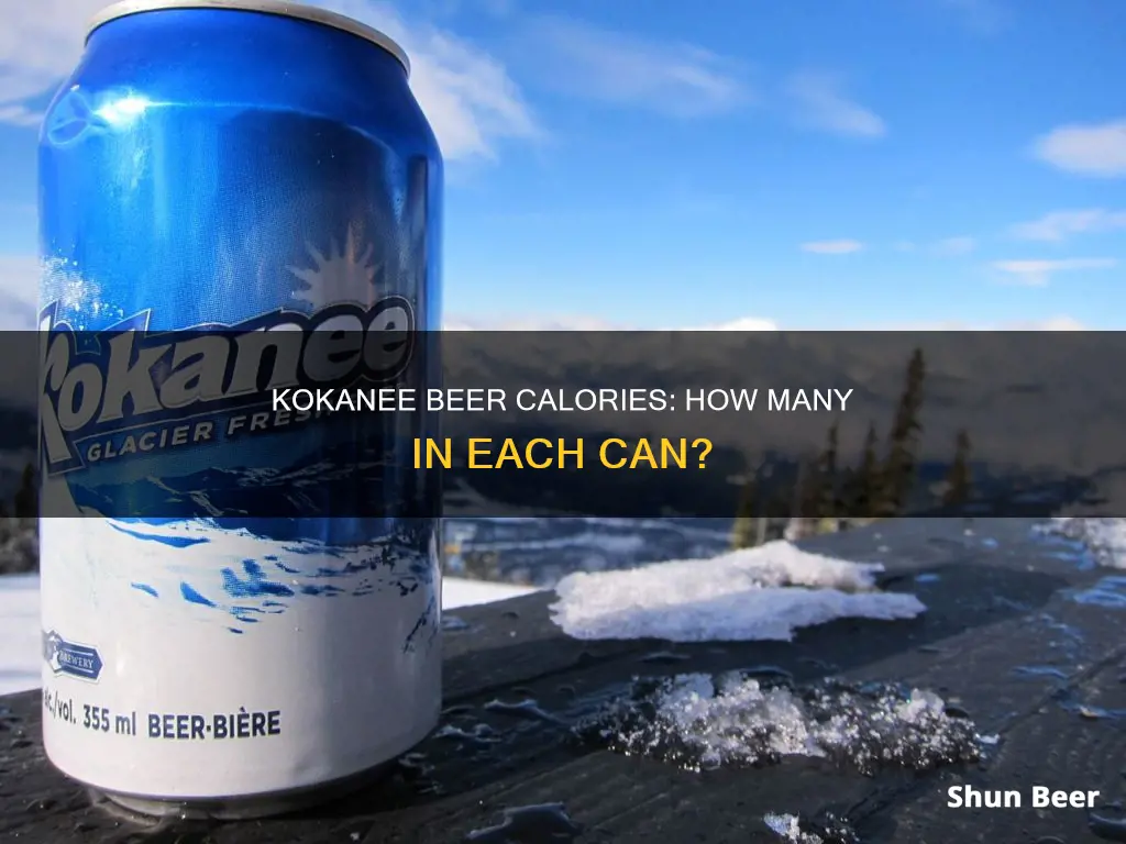 how many calories in kokanee beer