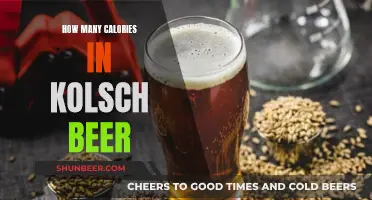 Kolsch Beer Calories: What's the Count?