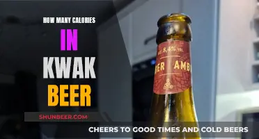 Calorie Count in Kwak Beer: Nutritional Facts