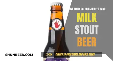 Stout Beer Calories: Left Hand Milk's Nutritional Facts