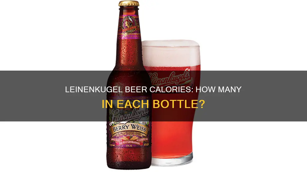 how many calories in leinenkugel beer