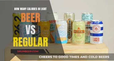 Light Beer vs Regular: Calorie Comparison