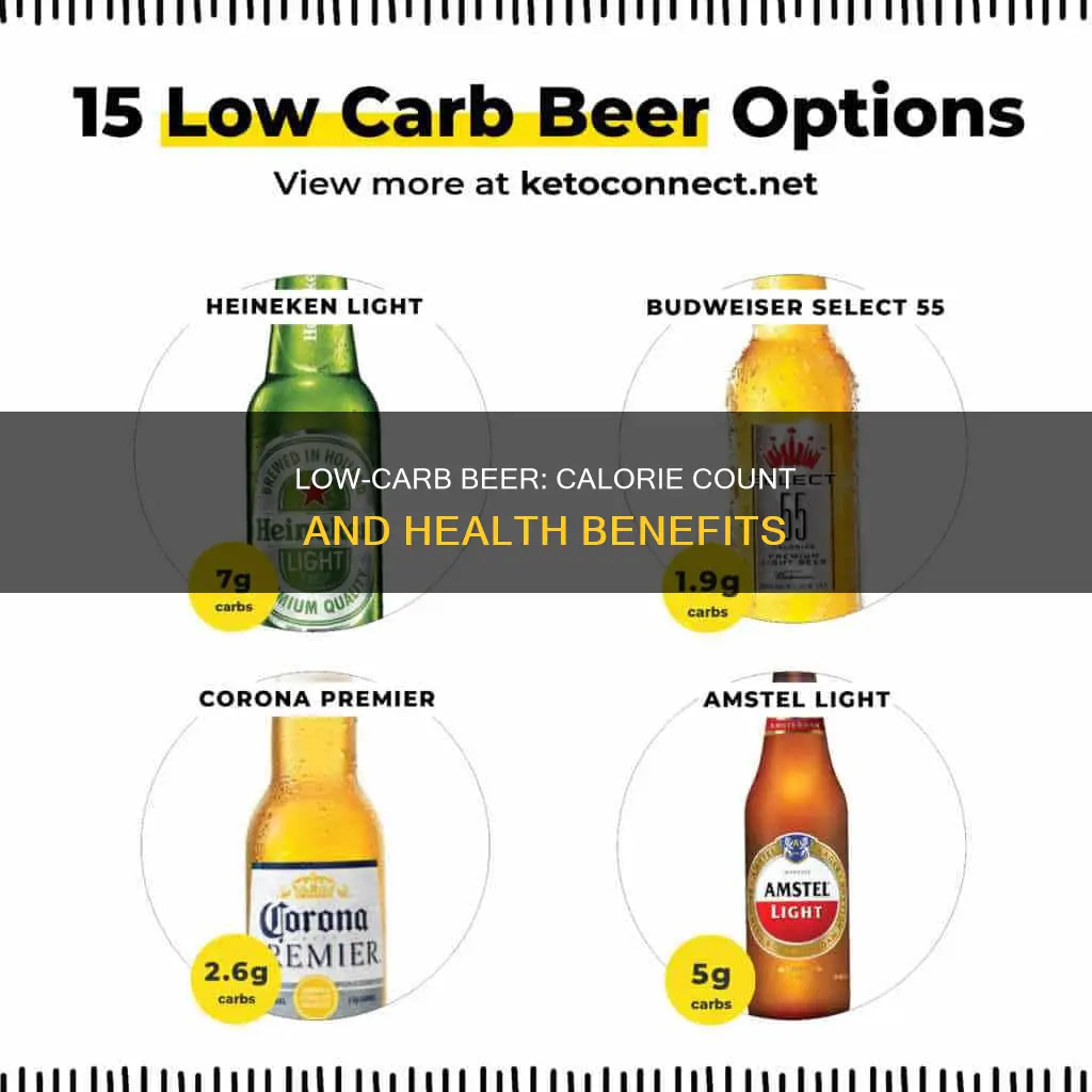 how many calories in low carb beer