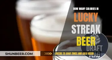 Lucky Streak Beer: Calorie Count for the Curious