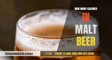 Malt Beer Calories: What's the Count?