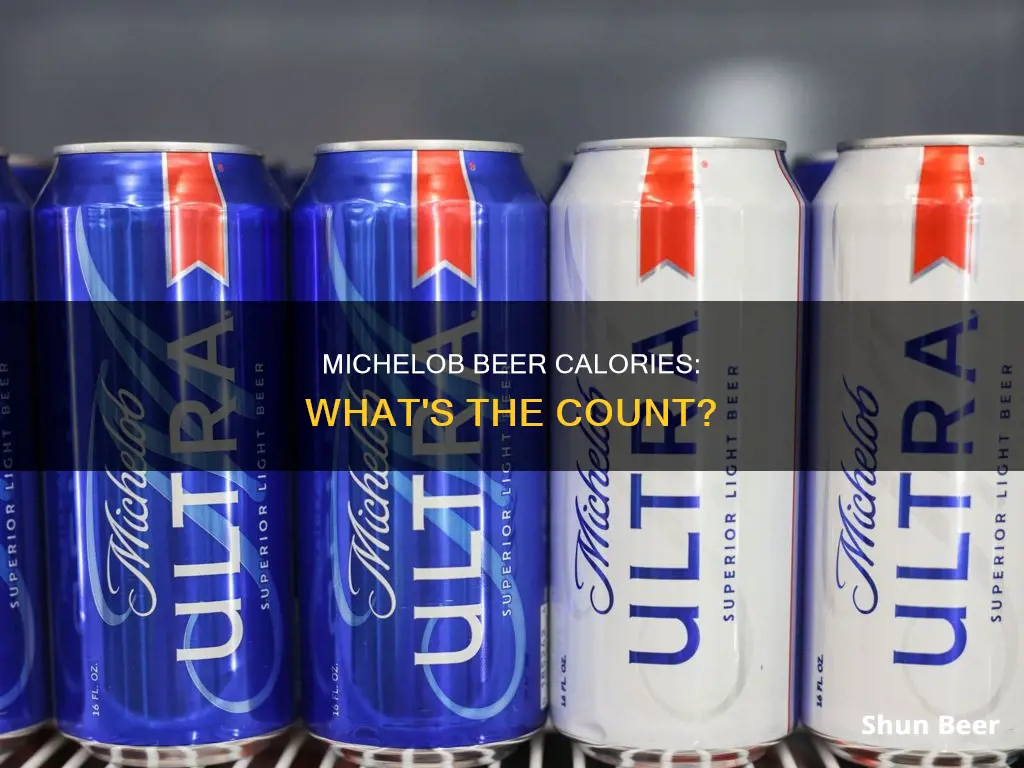 how many calories in michelob beer