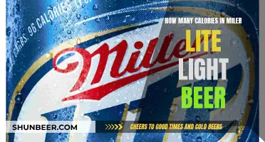 Calorie Counting: Miller Lite Light Beer Edition