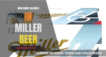 Calorie Count in Miller Beer: Nutritional Facts