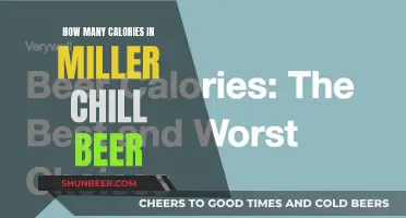 Calories in Miller Chill Beer: Nutritional Breakdown