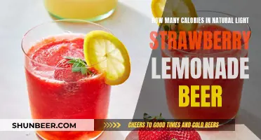 Calories in Strawberry Lemonade Beer: Natural Light's Secret