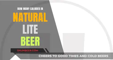 Natural Lite Beer: Calorie Count and Health Benefits