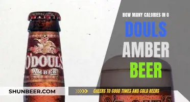 Calorie Count for O'Doul's Amber Beer Revealed