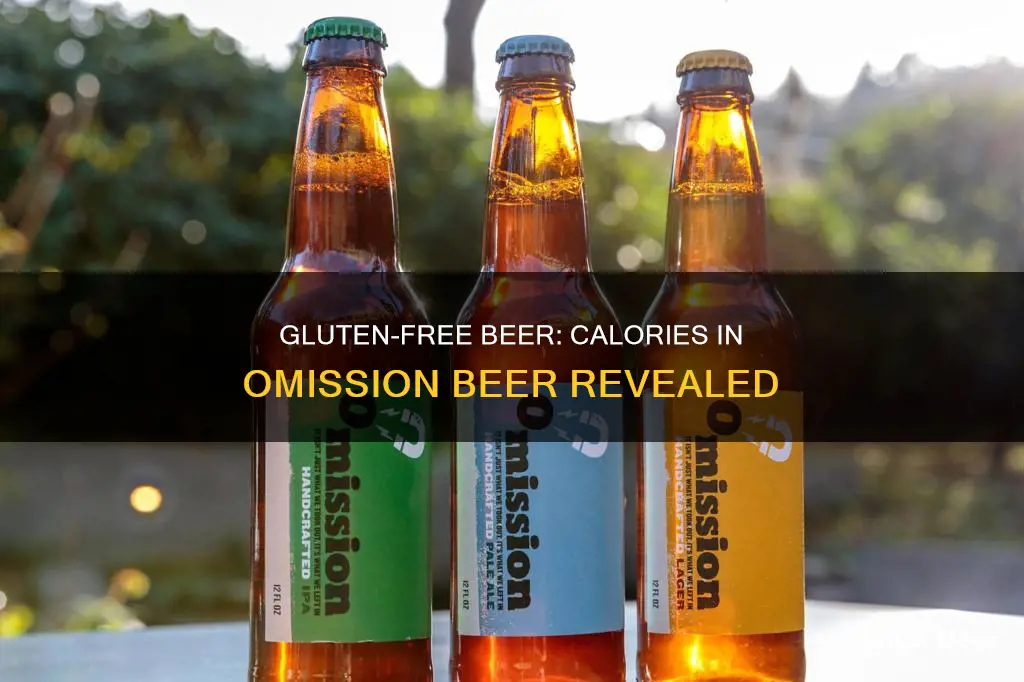 how many calories in omission gluten free beer