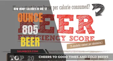 Calories in 805 Beer: Understanding the Nutritional Breakdown